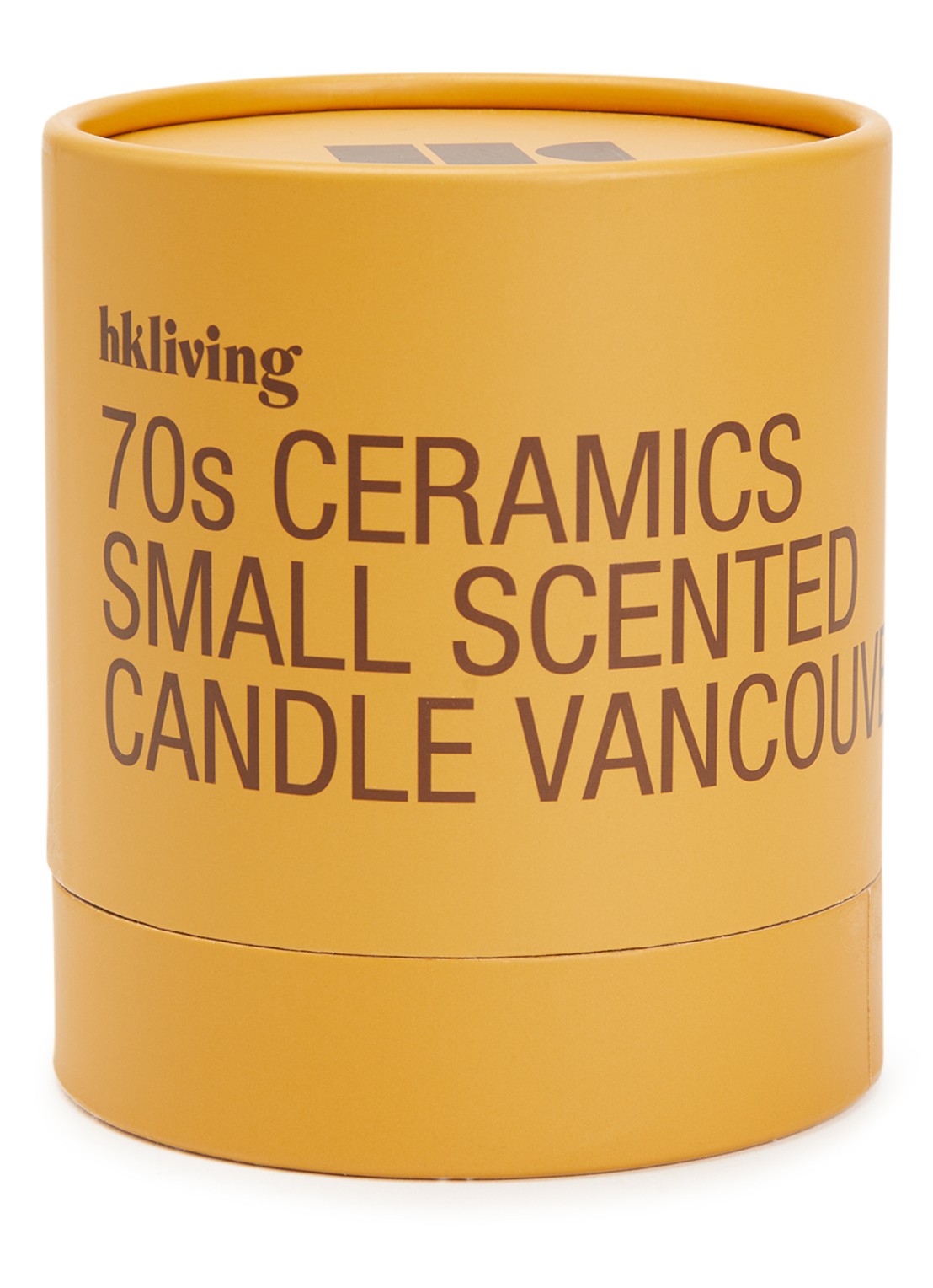 HKliving 70s Vancouver geurkaars 200 ml - voorkant 2 beige