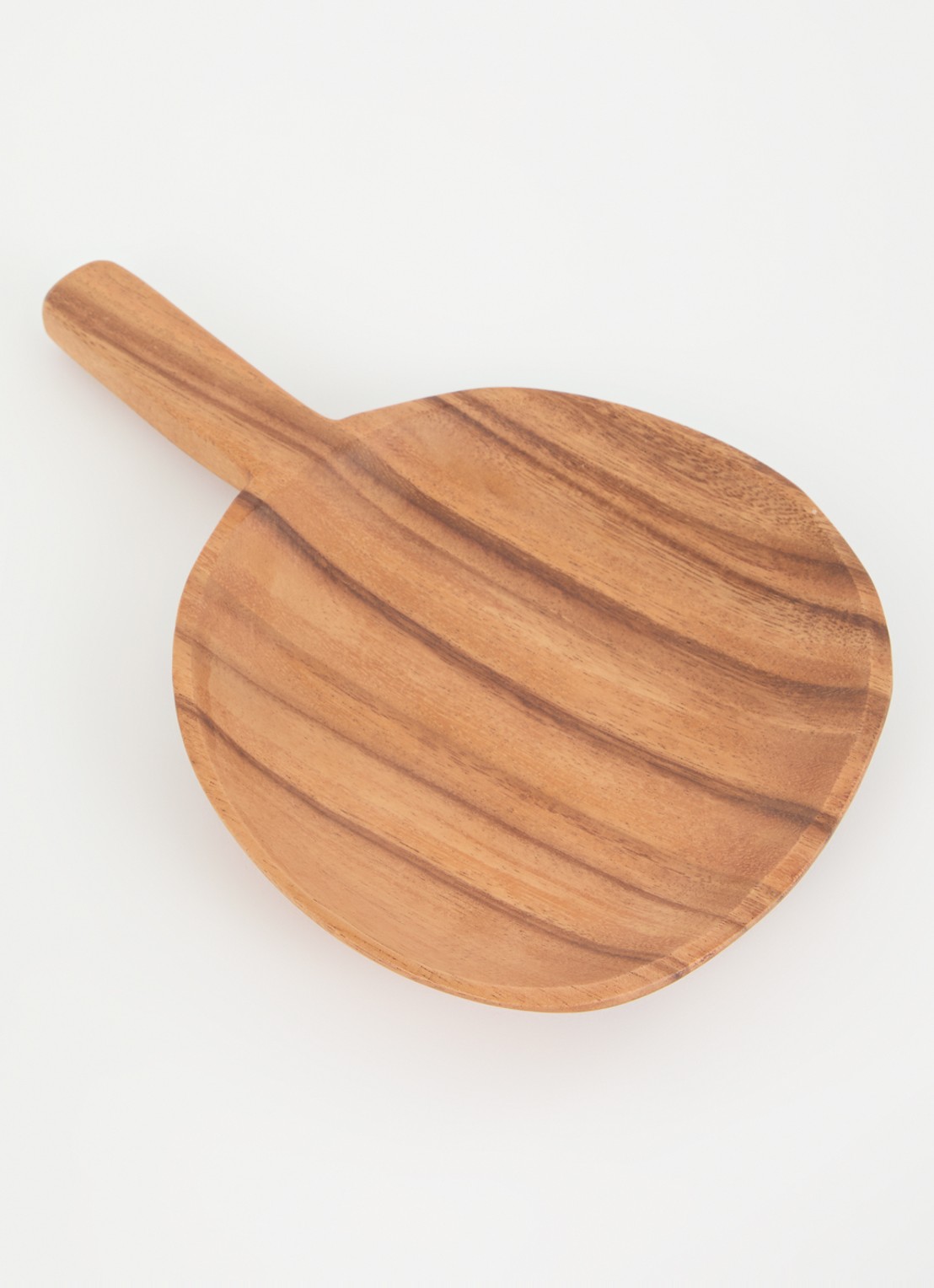 HKliving Acacia M serveerplank 30 x 19 cm - voorkant 2 bruin
