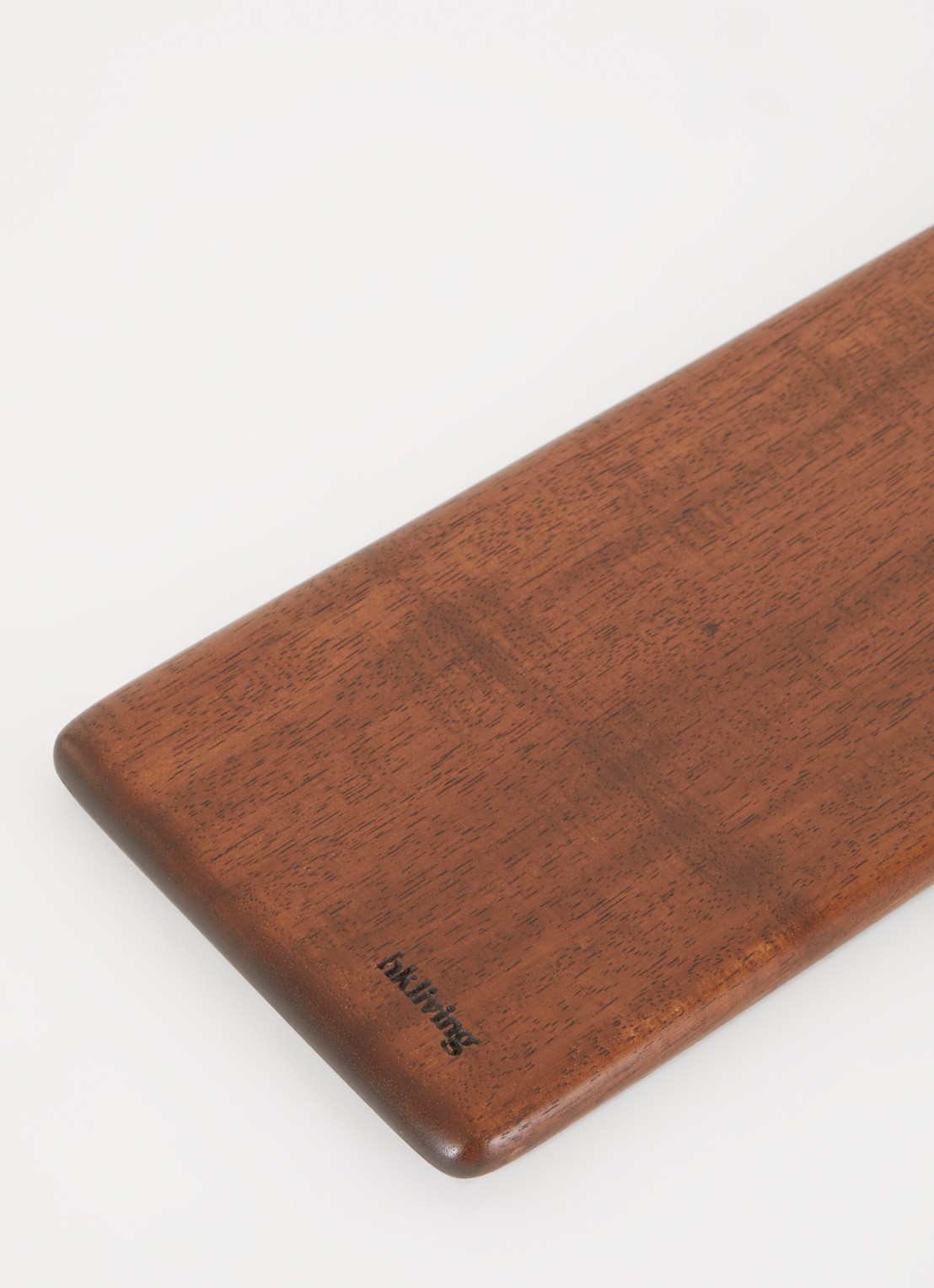 HKliving Acacia S broodplank 50 x 13 cm - voorkant 2 donkerbruin