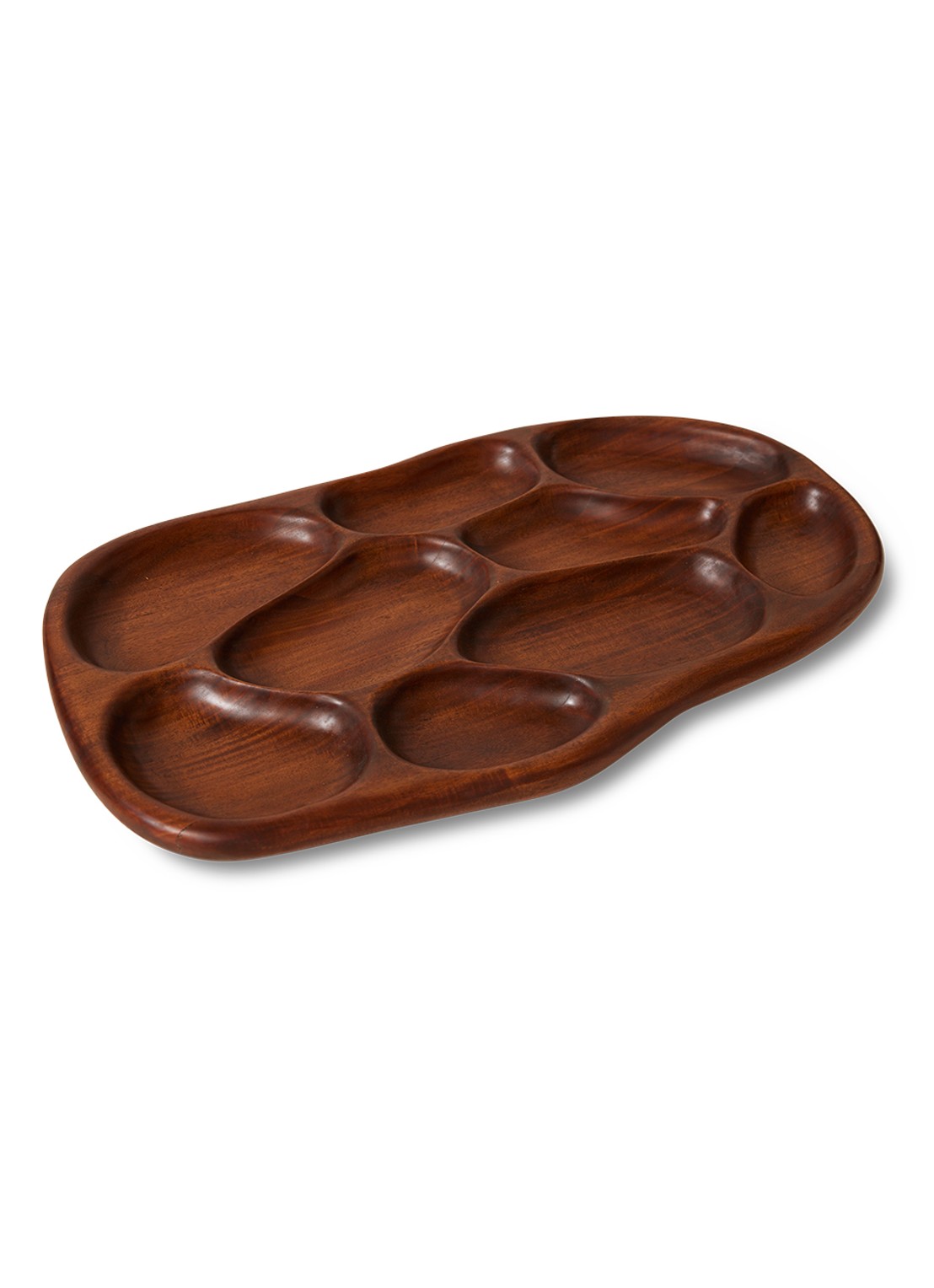 HKliving Acacia voorgerechtplank L - detail 3 bruin