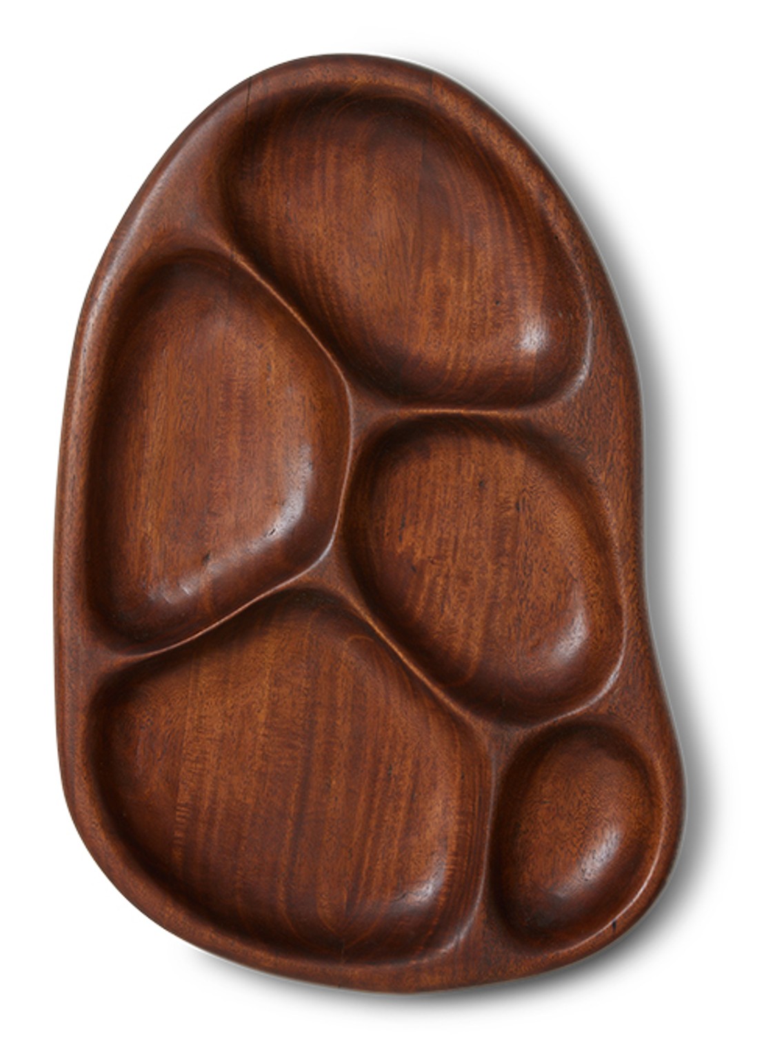 HKliving  Acacia voorgerechtplank - voorkant bruin