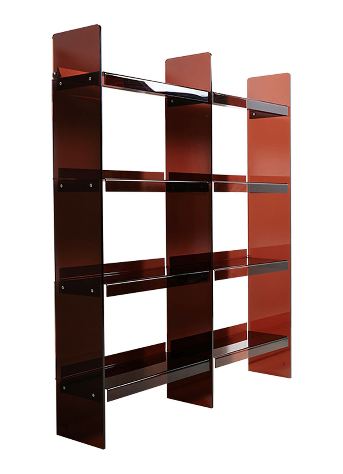 HKliving Acrylic stellingkast 160 x 137 cm - detail 6 bordeauxrood