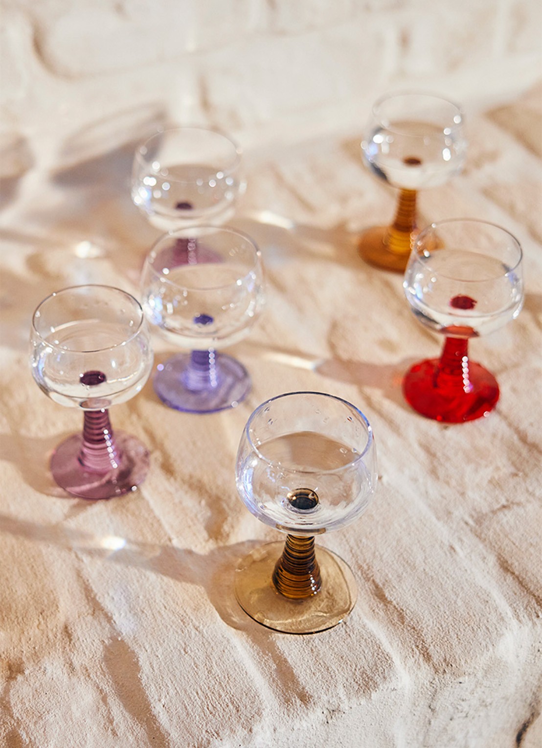 HKliving AGL4490 wijnglazen mix set van 4  - detail 2 undefined