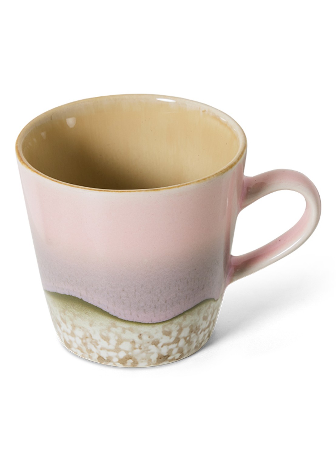 HKliving Americano mok 27 cl - detail roze