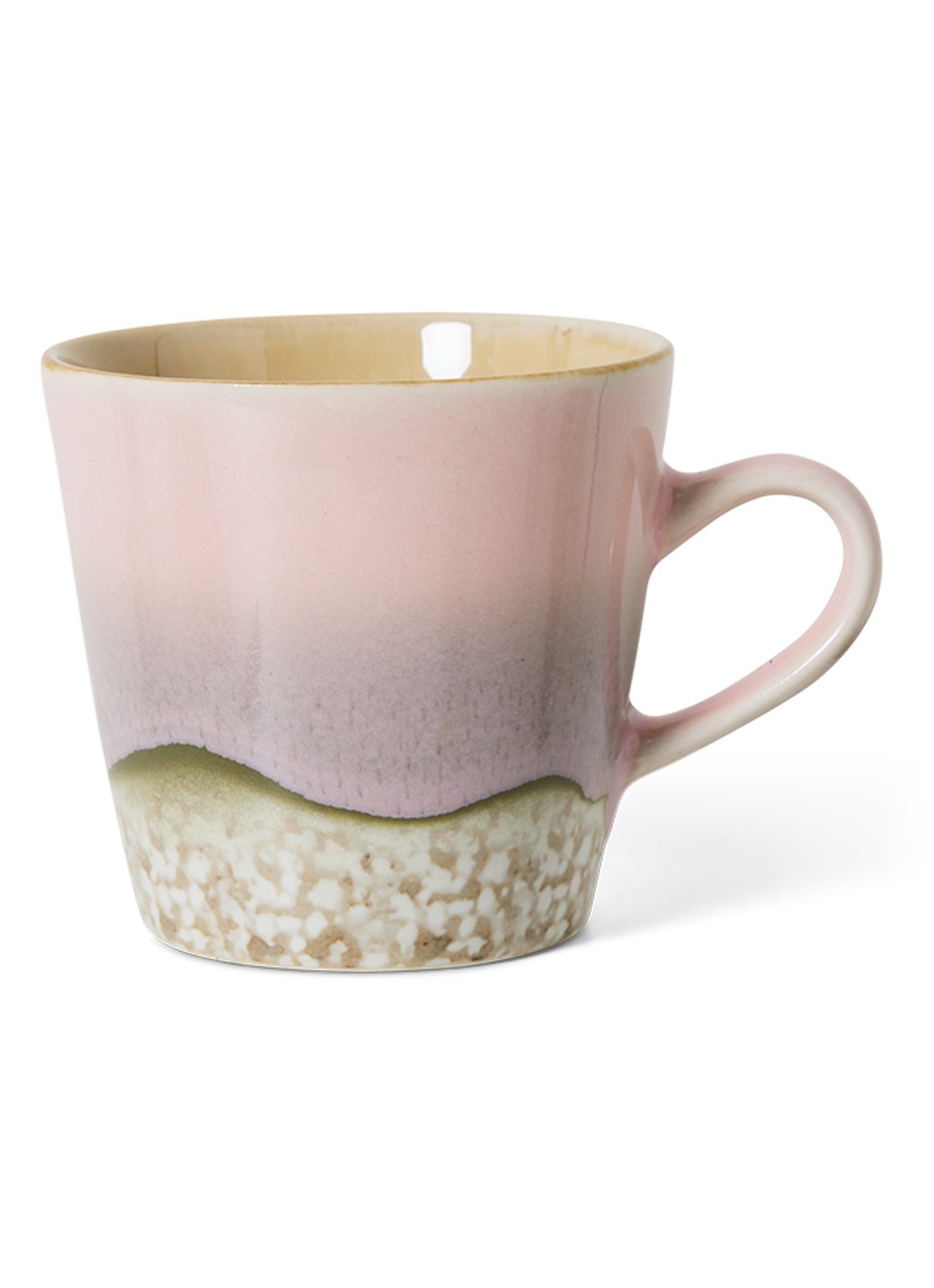 HKliving Americano mok 27 cl - voorkant 4 roze
