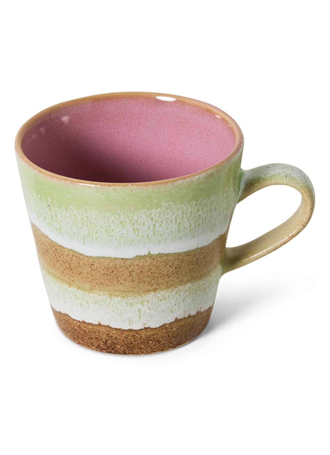 HKliving Americano mok 27 cl - detail 3 roze