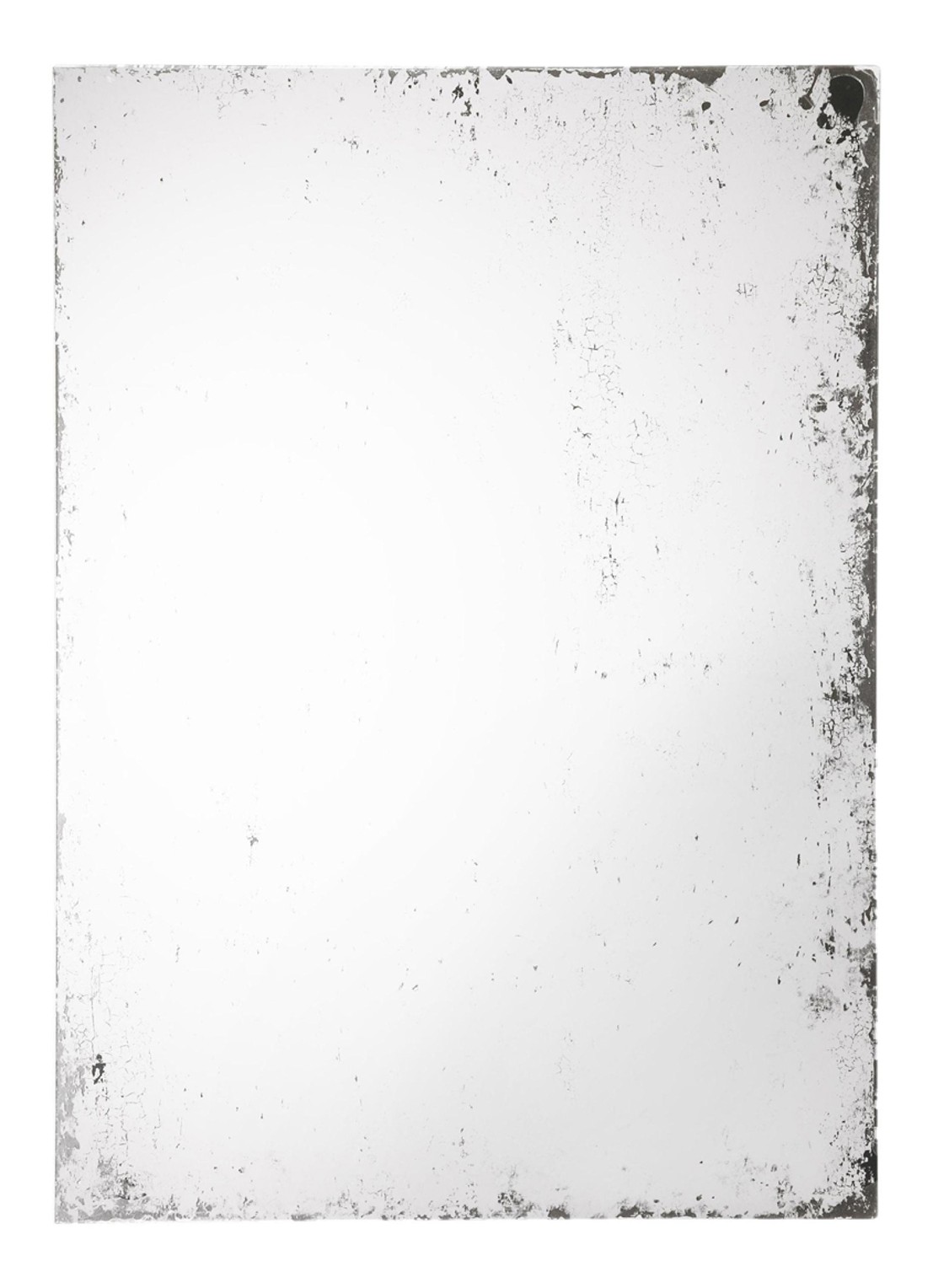HKliving Antique Look spiegel 60 x 80 cm - voorkant transparant