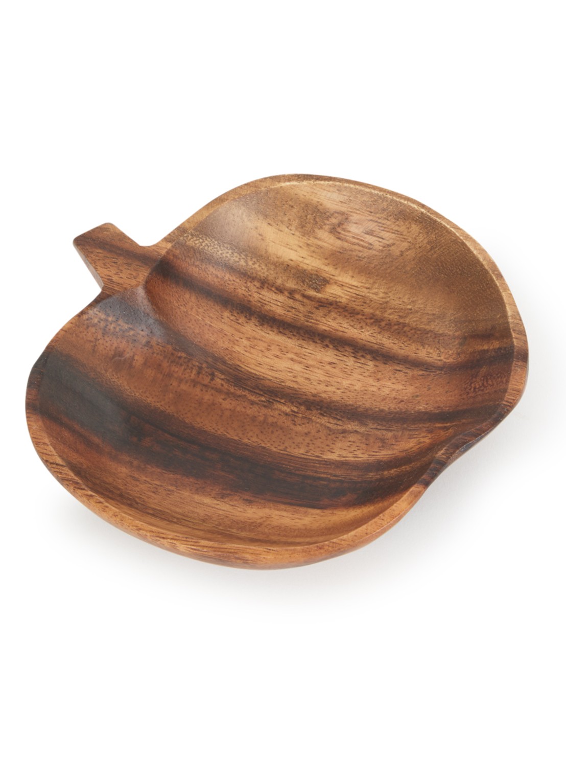 HKliving Apple M serveerschaal 14 cm - voorkant bruin