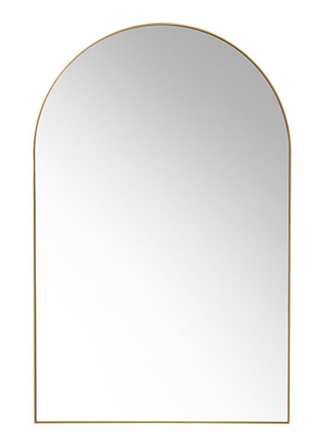HKliving Arch wandspiegel 92 x 59,5 cm - voorkant goud