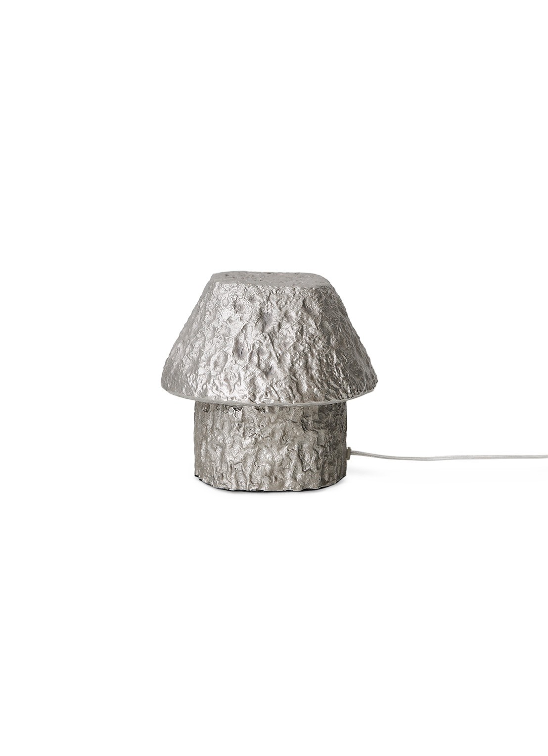HKliving Artefact tafellamp 20 cm - voorkant 3 zilver