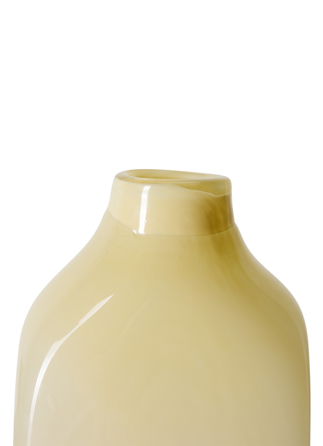 HKliving Atelier vaas 23 cm - achterkant gebroken wit