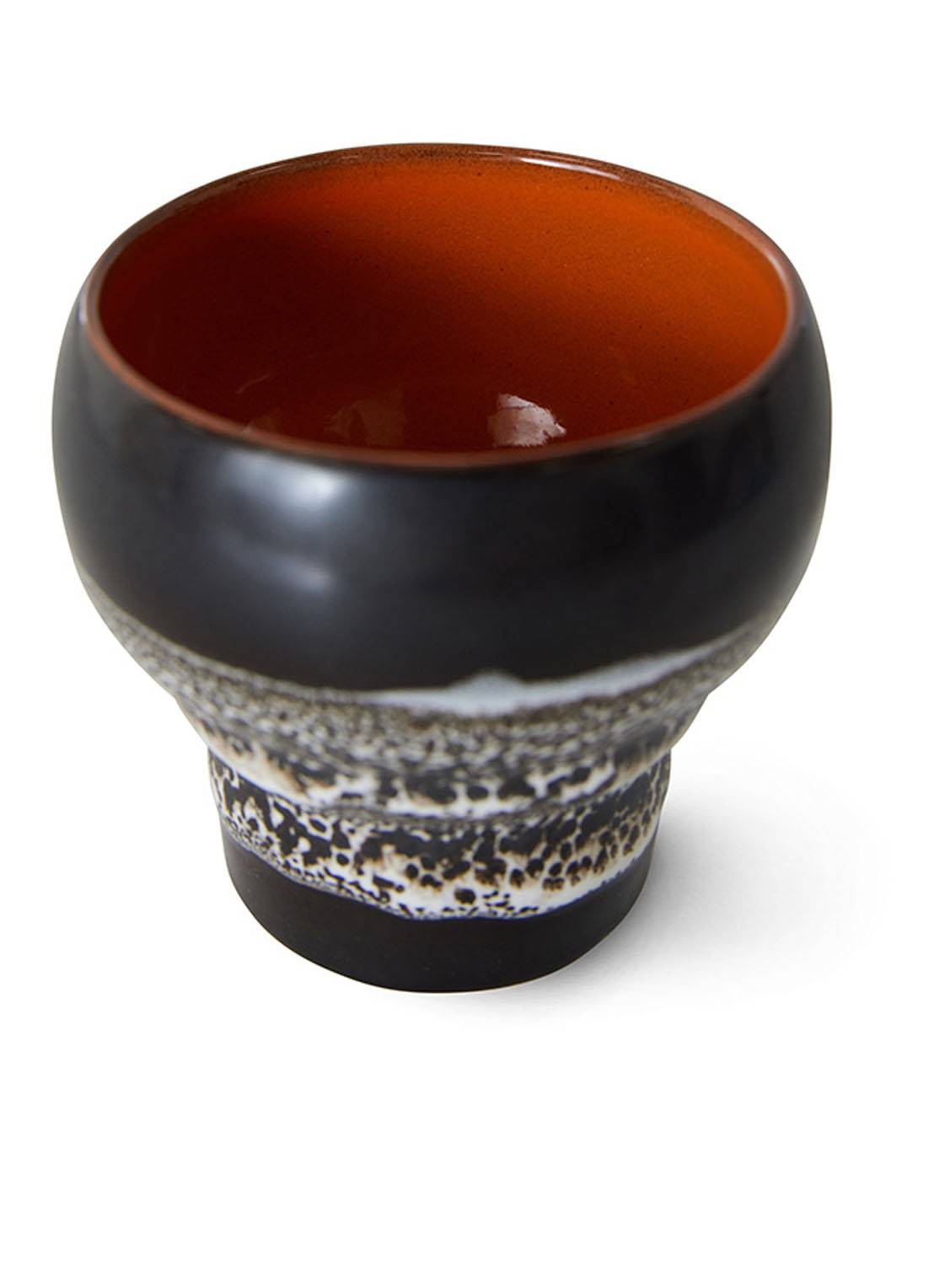 HKliving Basalt koffiekopje 24 cl set van 2 - detail 3 multicolor