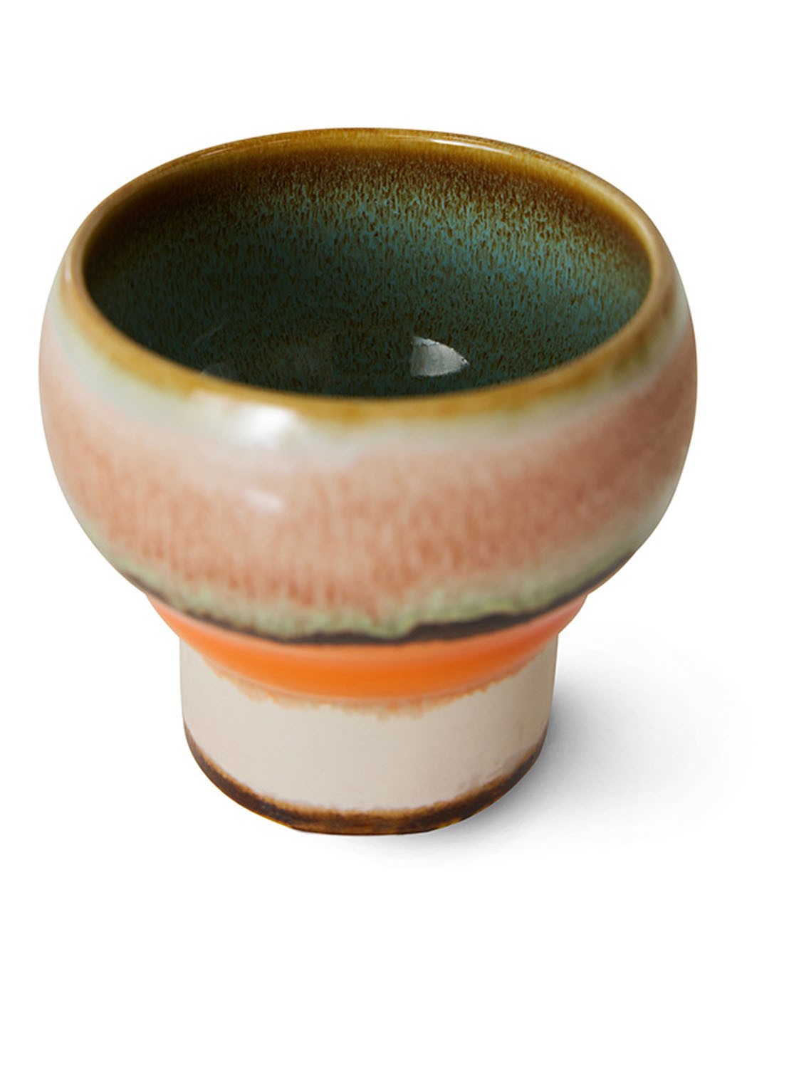 HKliving Basalt koffiekopje 24 cl set van 2 - detail 4 multicolor