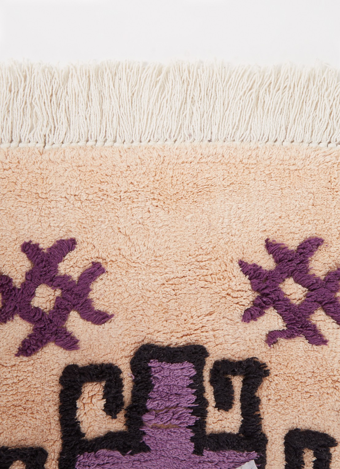 HKliving Bohemian badmat 60 x 90 cm - detail multicolor