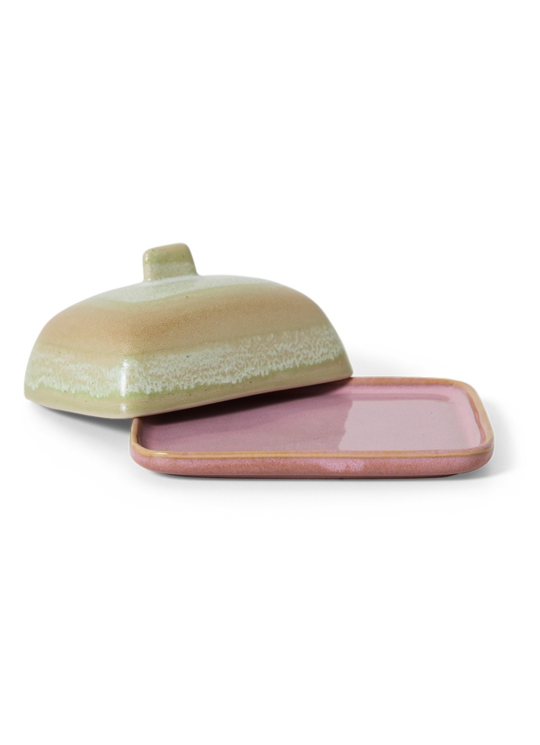 HKliving Botervloot 15,5 cm - detail 3 roze