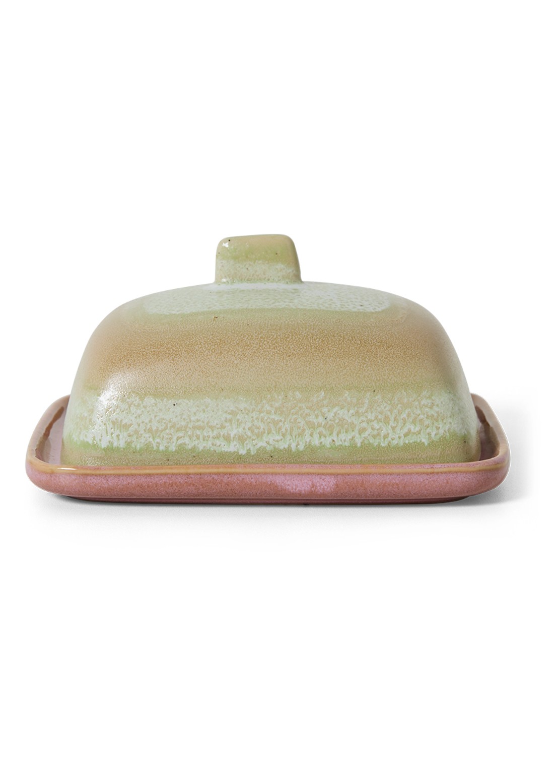 HKliving Botervloot 15,5 cm - voorkant roze