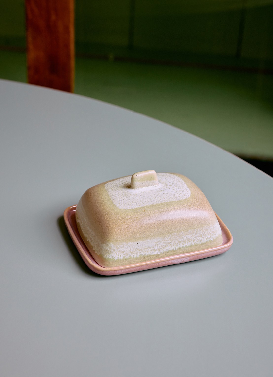 HKliving Botervloot 15,5 cm - voorkant 2 roze