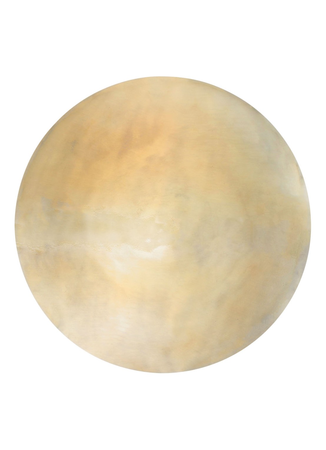 HKliving Brass bijzettafel 49 cm - detail 3 goud