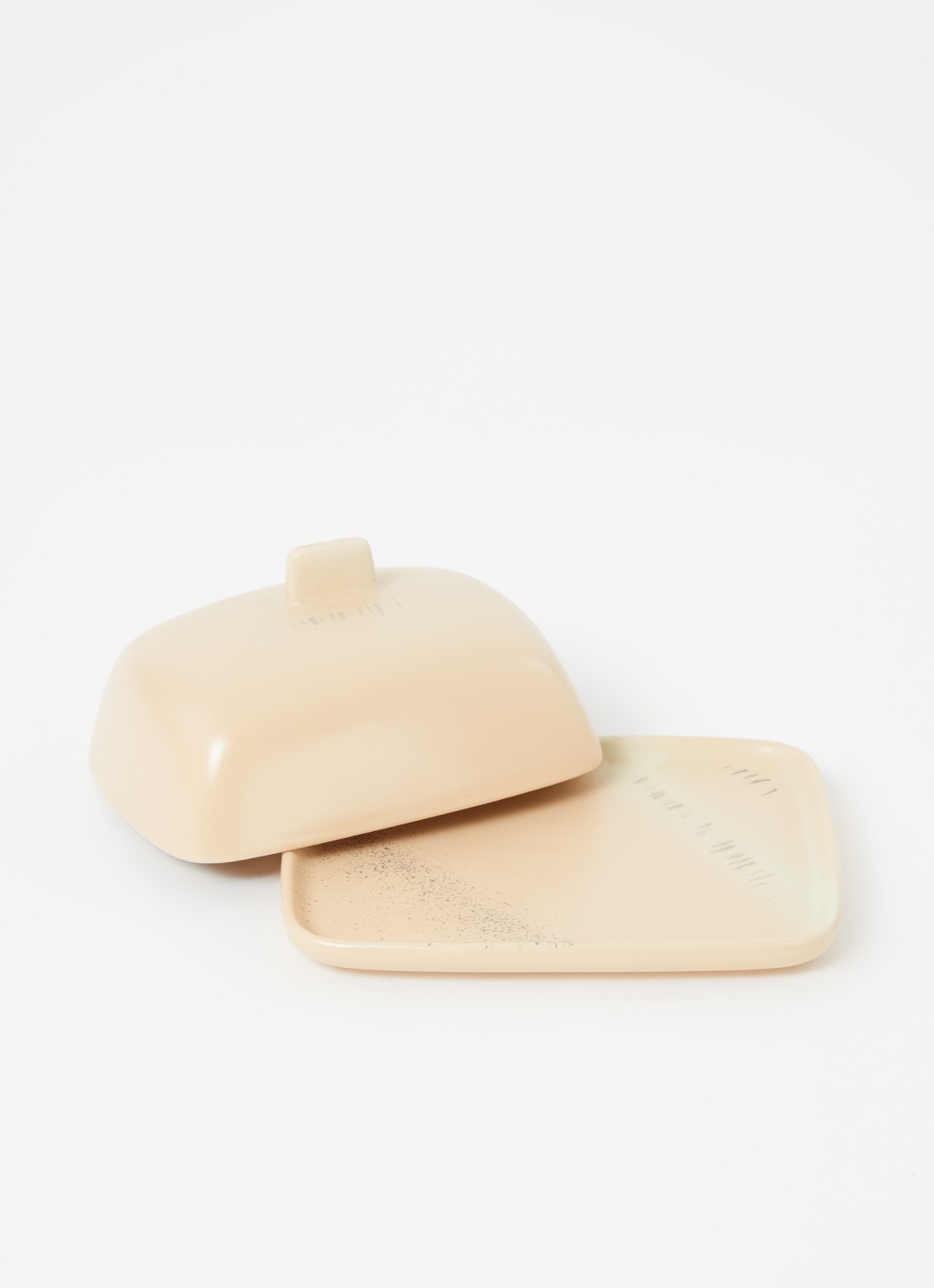 HKliving Breeze botervloot 15,5 x 12 cm - voorkant 2 abrikoos