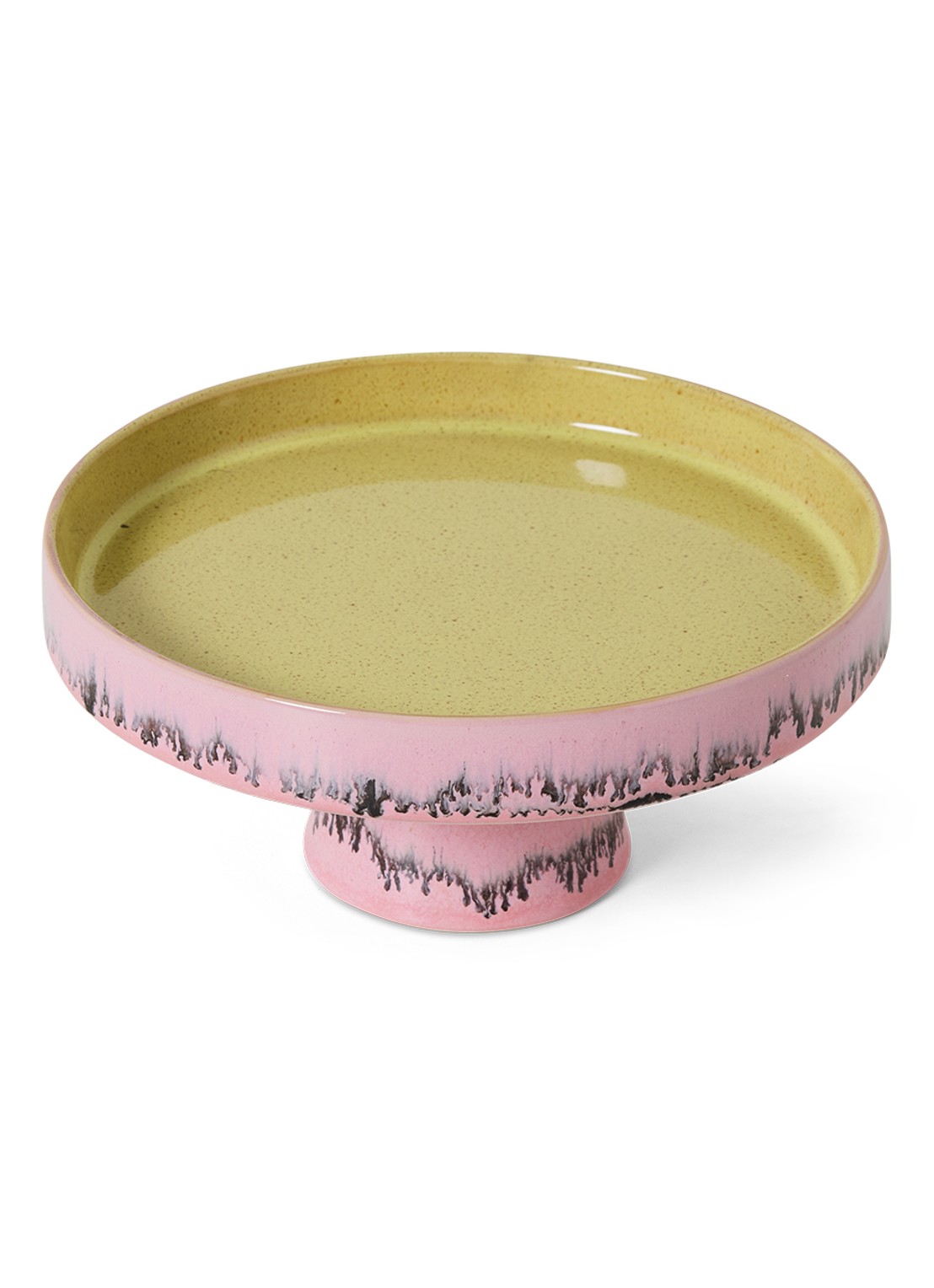 HKliving Bubble serveerschaal 21 cm - voorkant 3 roze