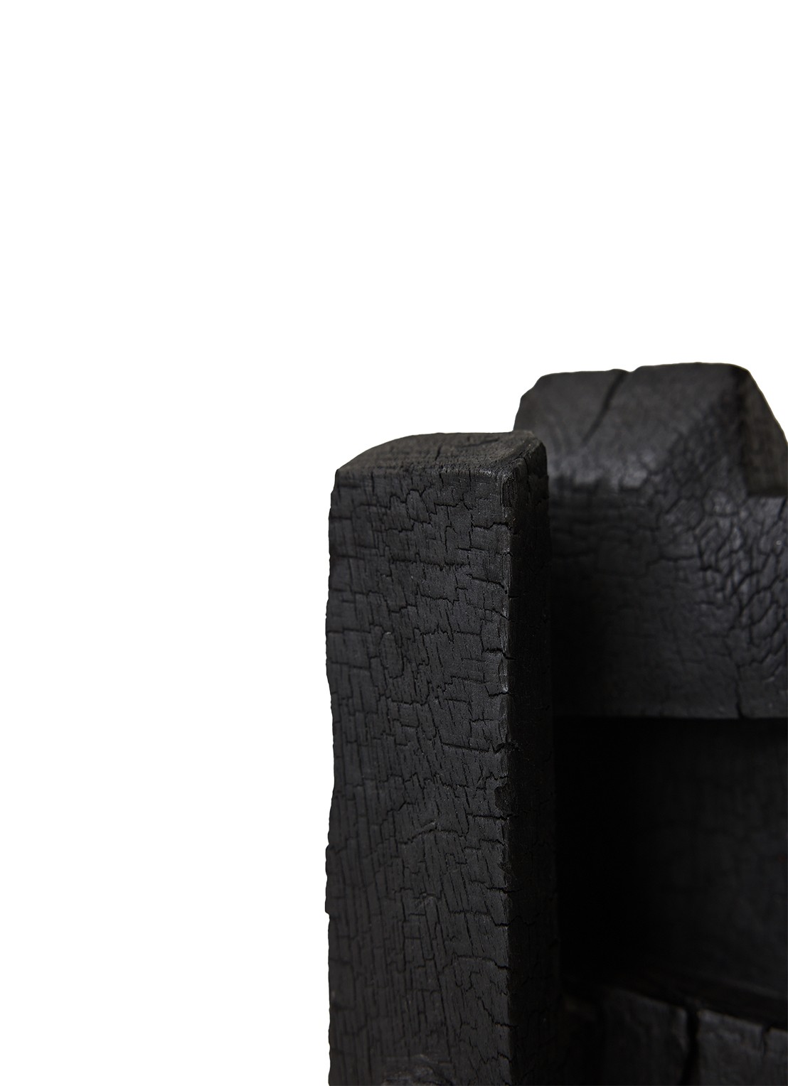 HKliving Burned ornament - achterkant zwart
