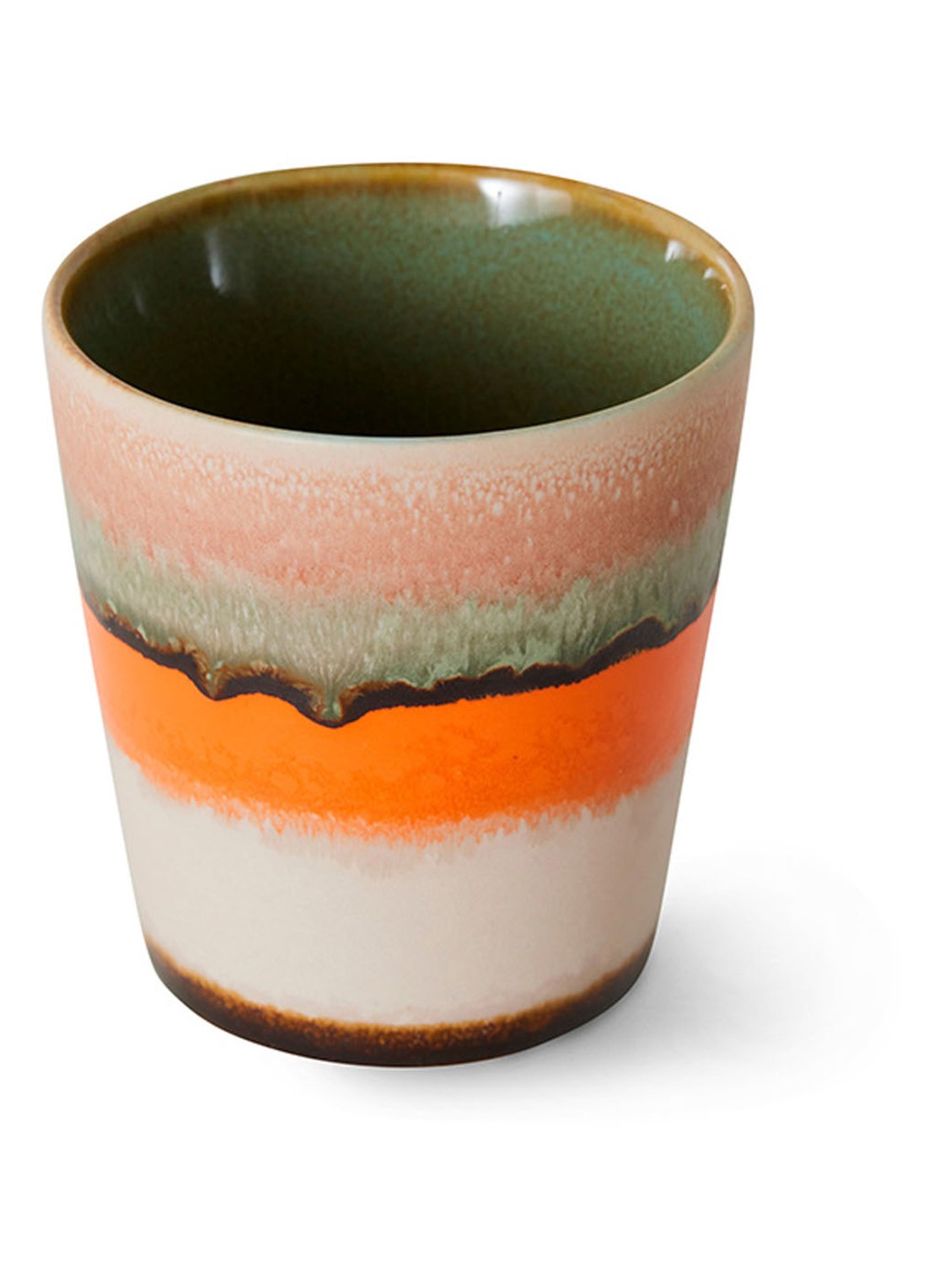 HKliving Burst koffiekopje 23 cl - voorkant 7 multicolor