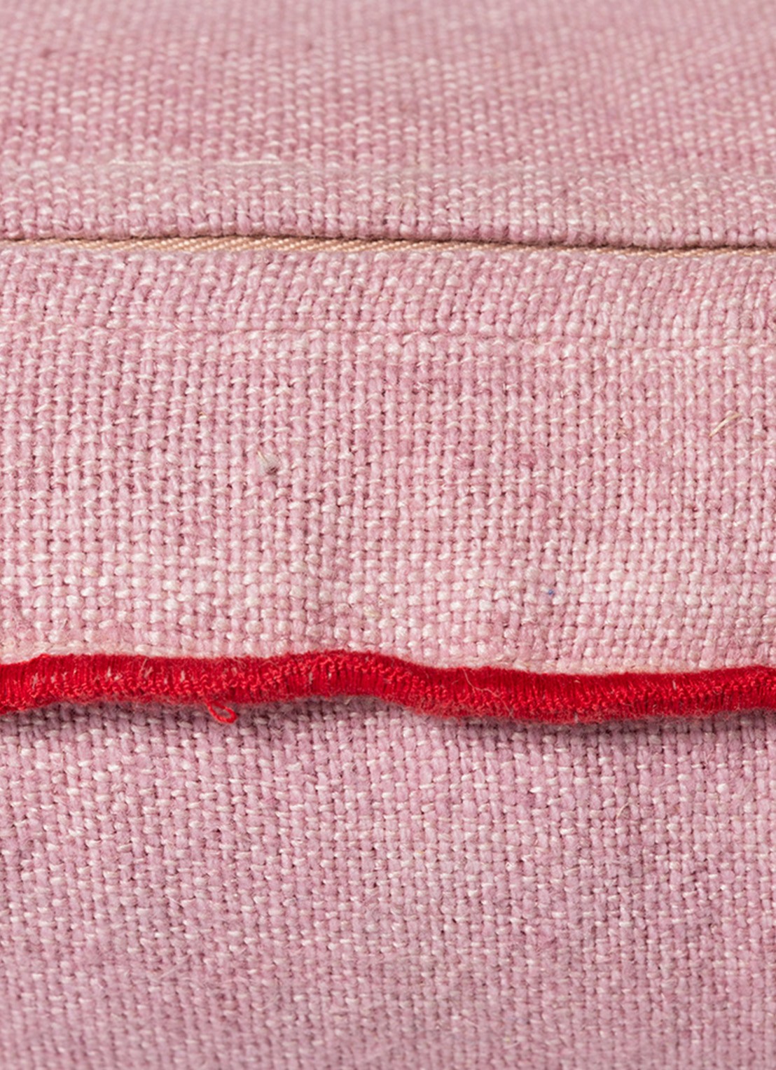 HKliving Candyfloss sierkussen 50 x 30 cm - detail 5 roze