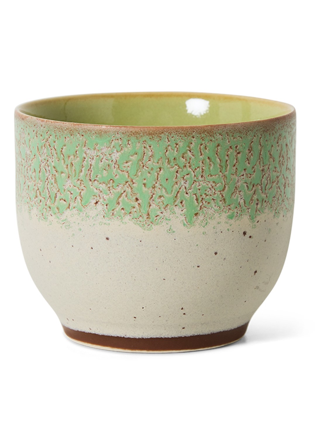 HKliving Chalk koffiekopje - voorkant 4 groen