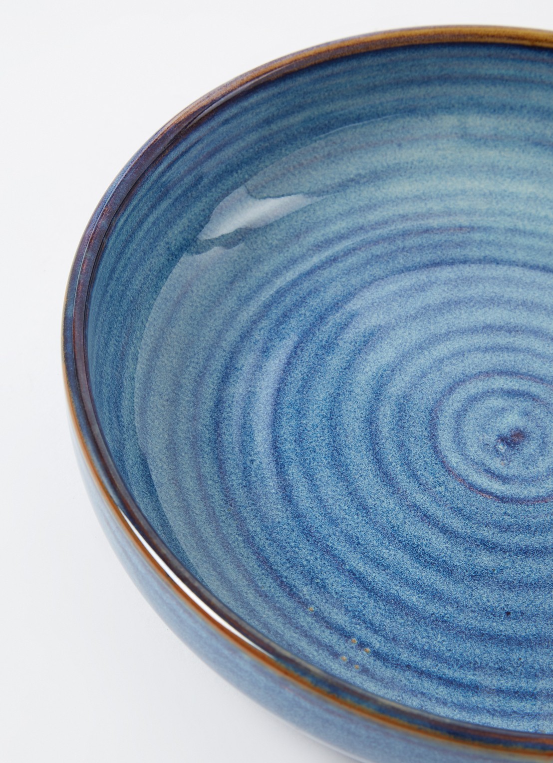 HKliving Chef Ceramics diep bord 21,5 cm - detail 3 blauw