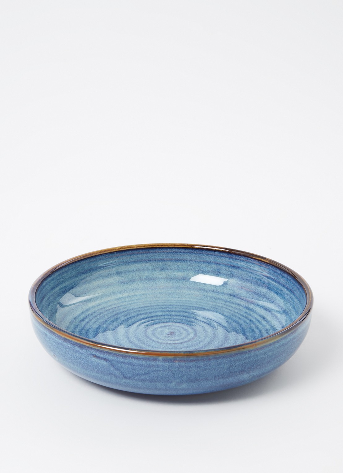 HKliving Chef Ceramics diep bord 21,5 cm - detail 4 blauw