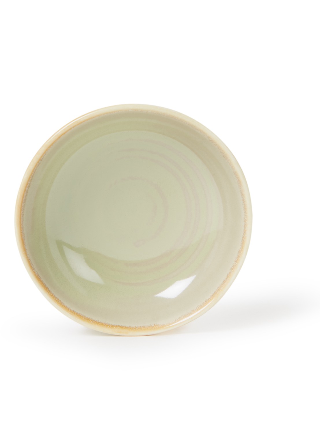 HKliving Chef Ceramics dipschaal 9 cm  - voorkant 4 lindegroen