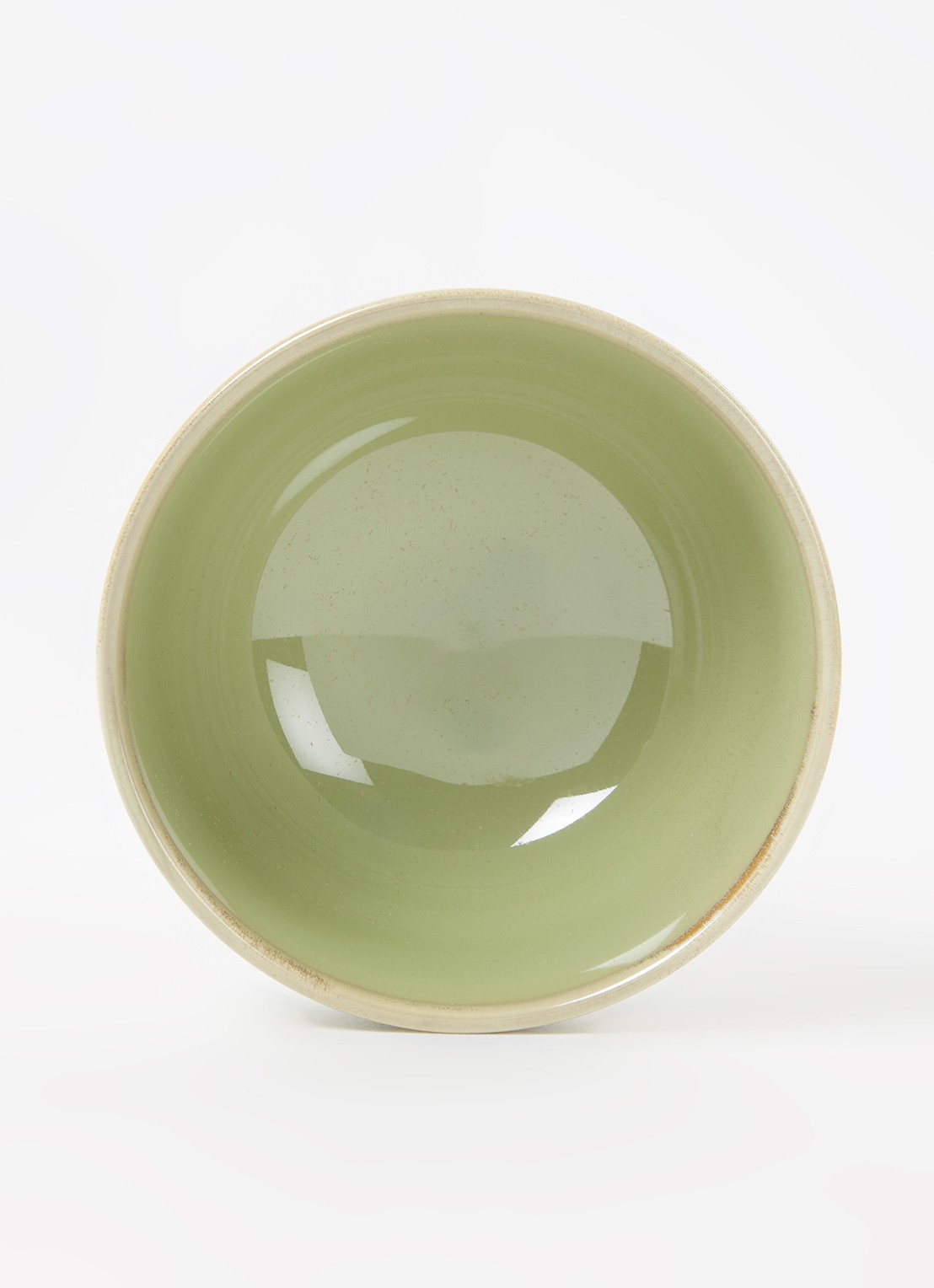 HKliving Chef ceramics kom 10,7 cm - detail 3 mosgroen