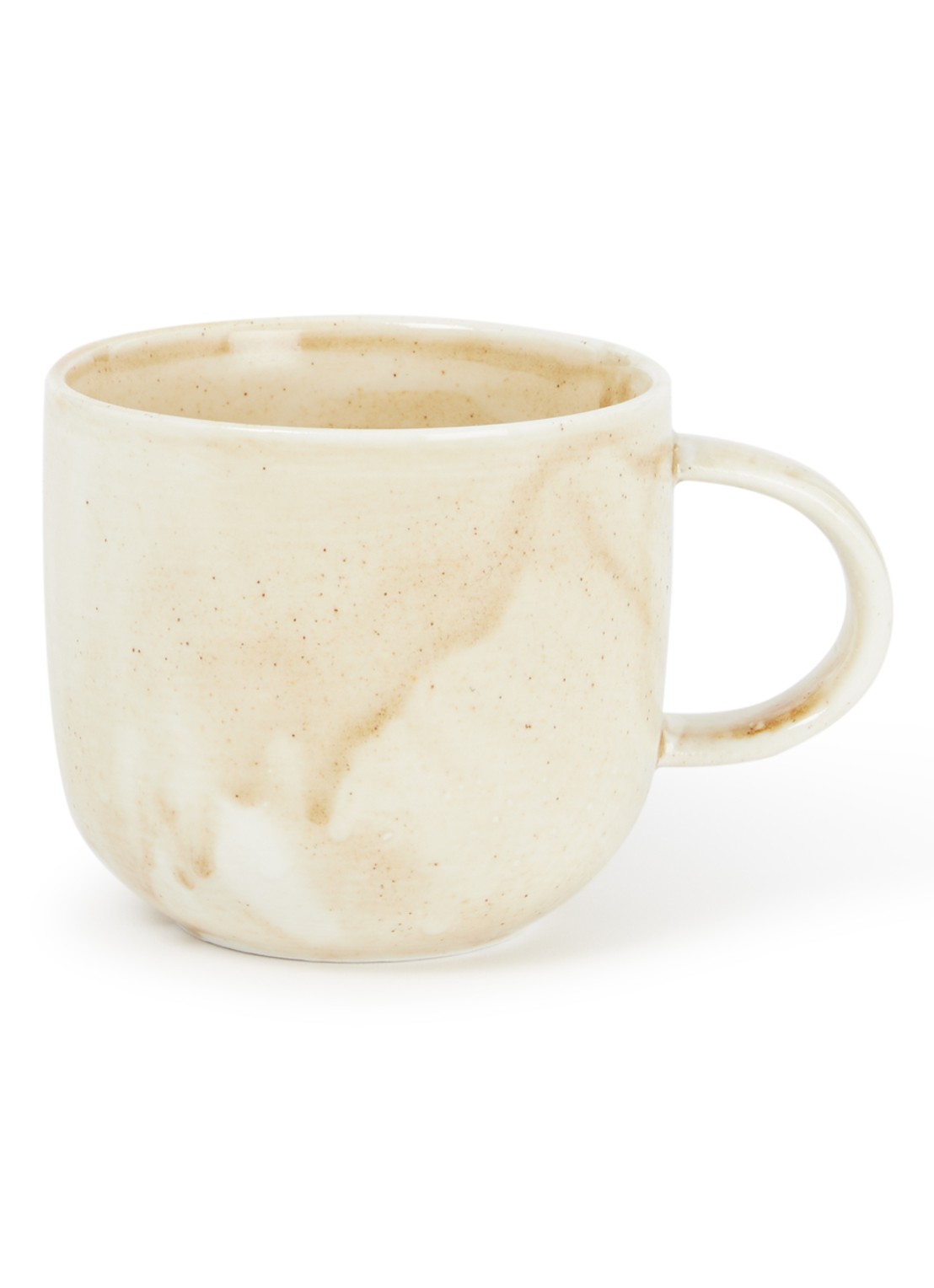 HKliving Chef Ceramics kopje 32 cl - voorkant 4 vanillegeel