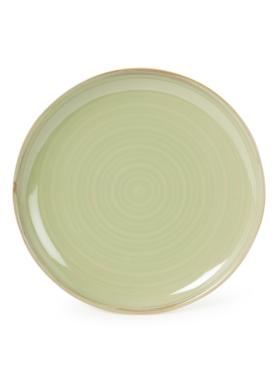 HKliving Chef ceramics ontbijtbord 20 cm - voorkant 3 mosgroen