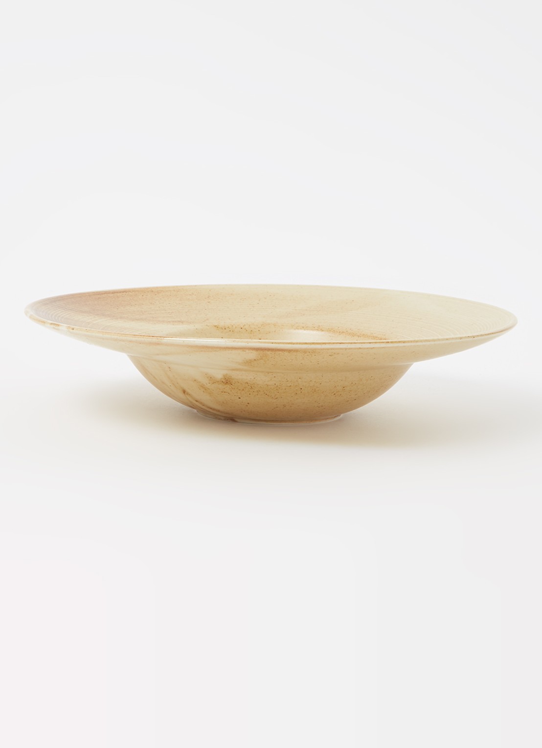 HKliving  Chef ceramics pastabord 28 cm - detail 2 okergeel