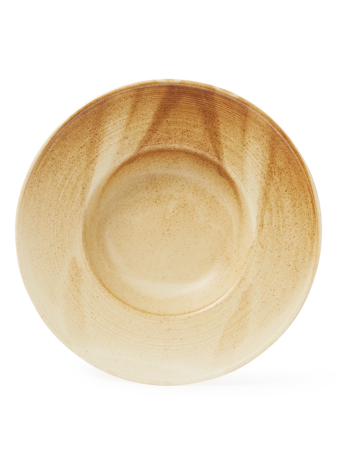 HKliving  Chef ceramics pastabord 28 cm - voorkant 3 okergeel