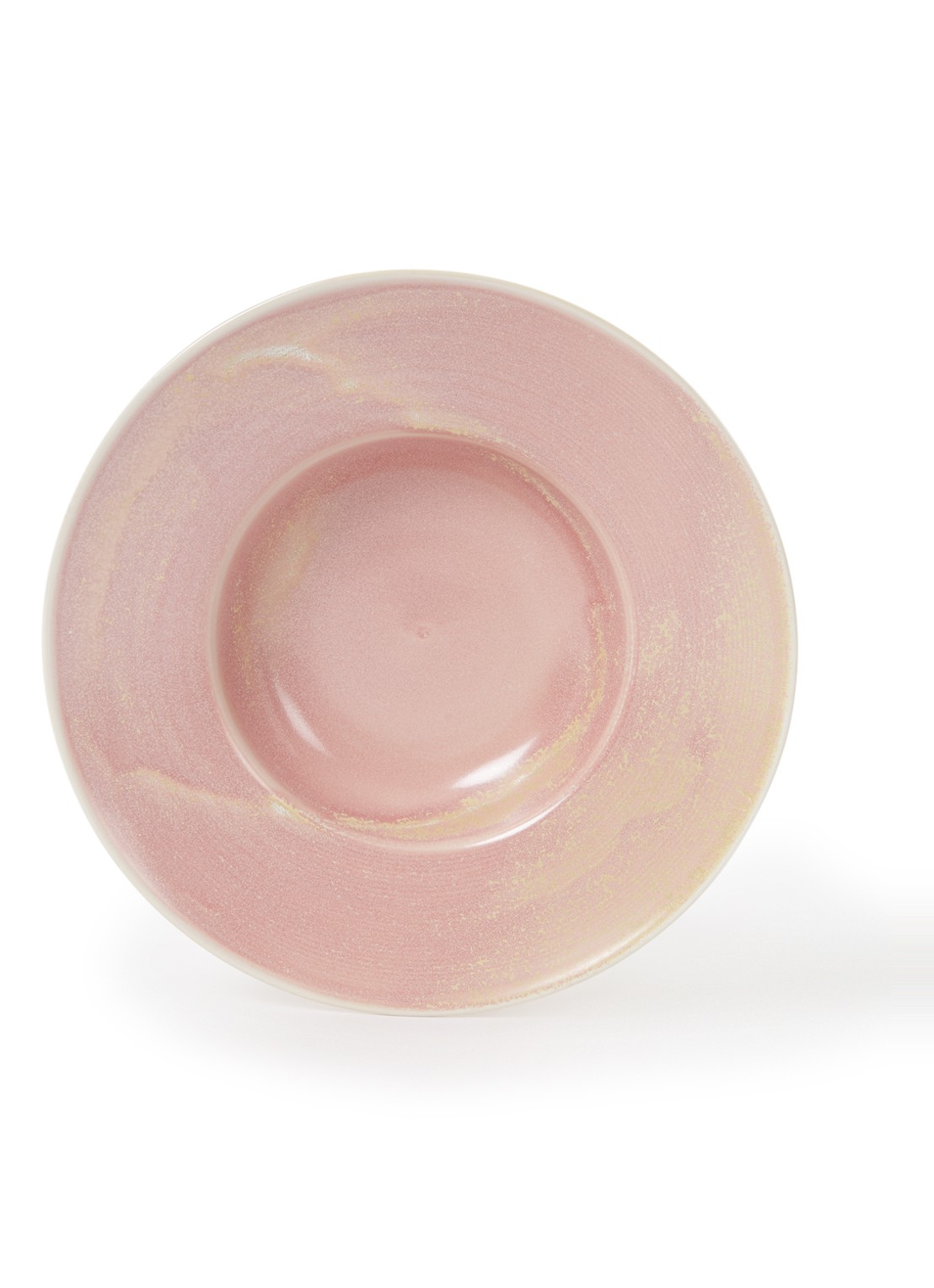 HKliving Chef pastabord 28,5 cm - voorkant oudroze