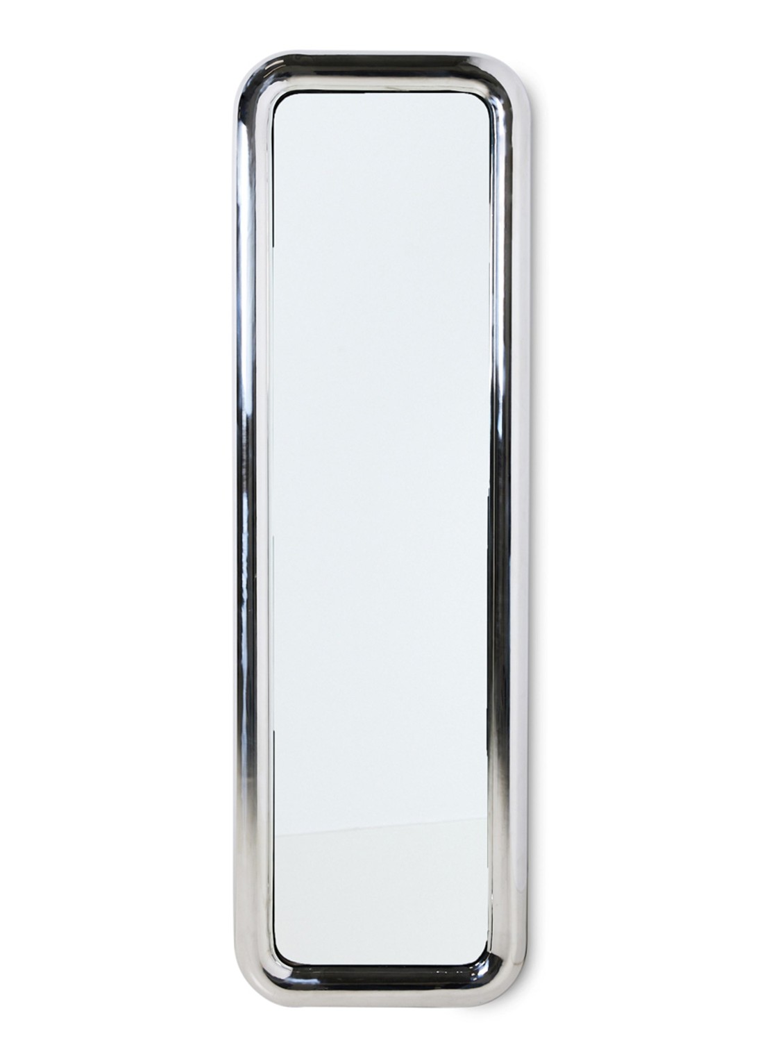 HKliving Chubby spiegel 170 x 53 cm - voorkant 2 zilver