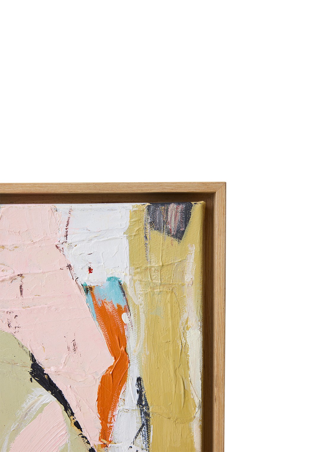 HKliving Colour Compliment wandelement 43 x 53 cm - achterkant 5 roze
