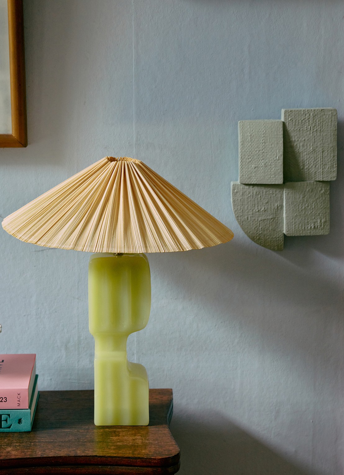 HKliving Column tafellamp 43,5 cm - detail 3 groen