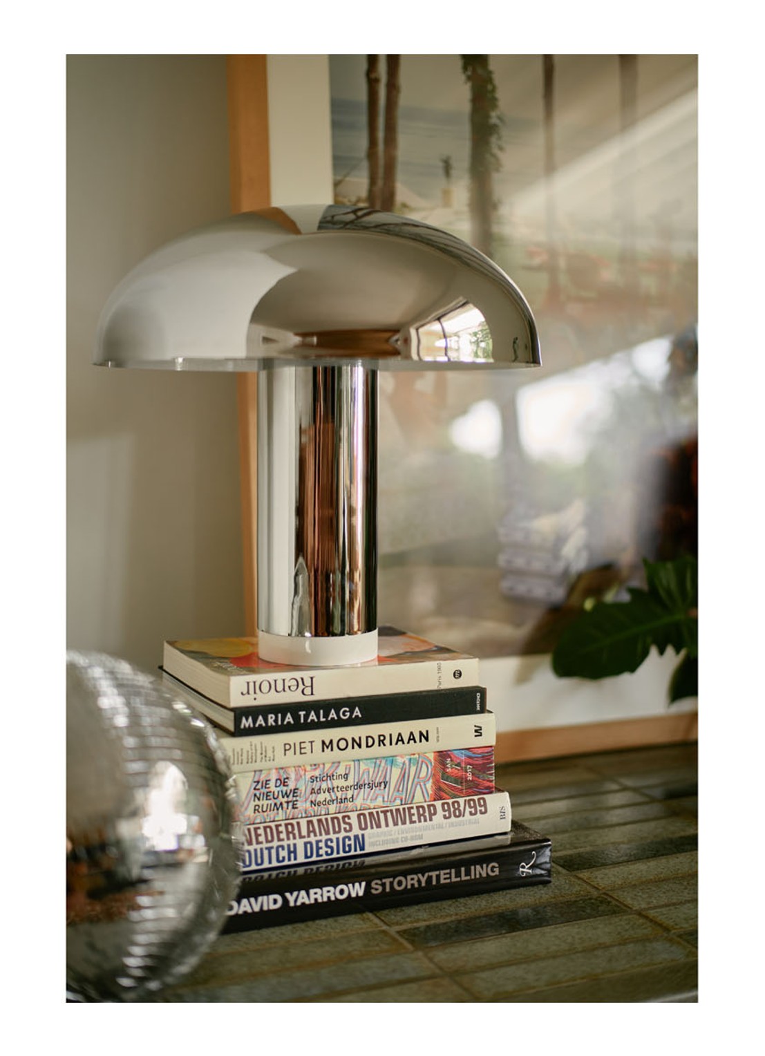 HKliving Crystal kandelaar 9 cm - voorkant 2 zilver