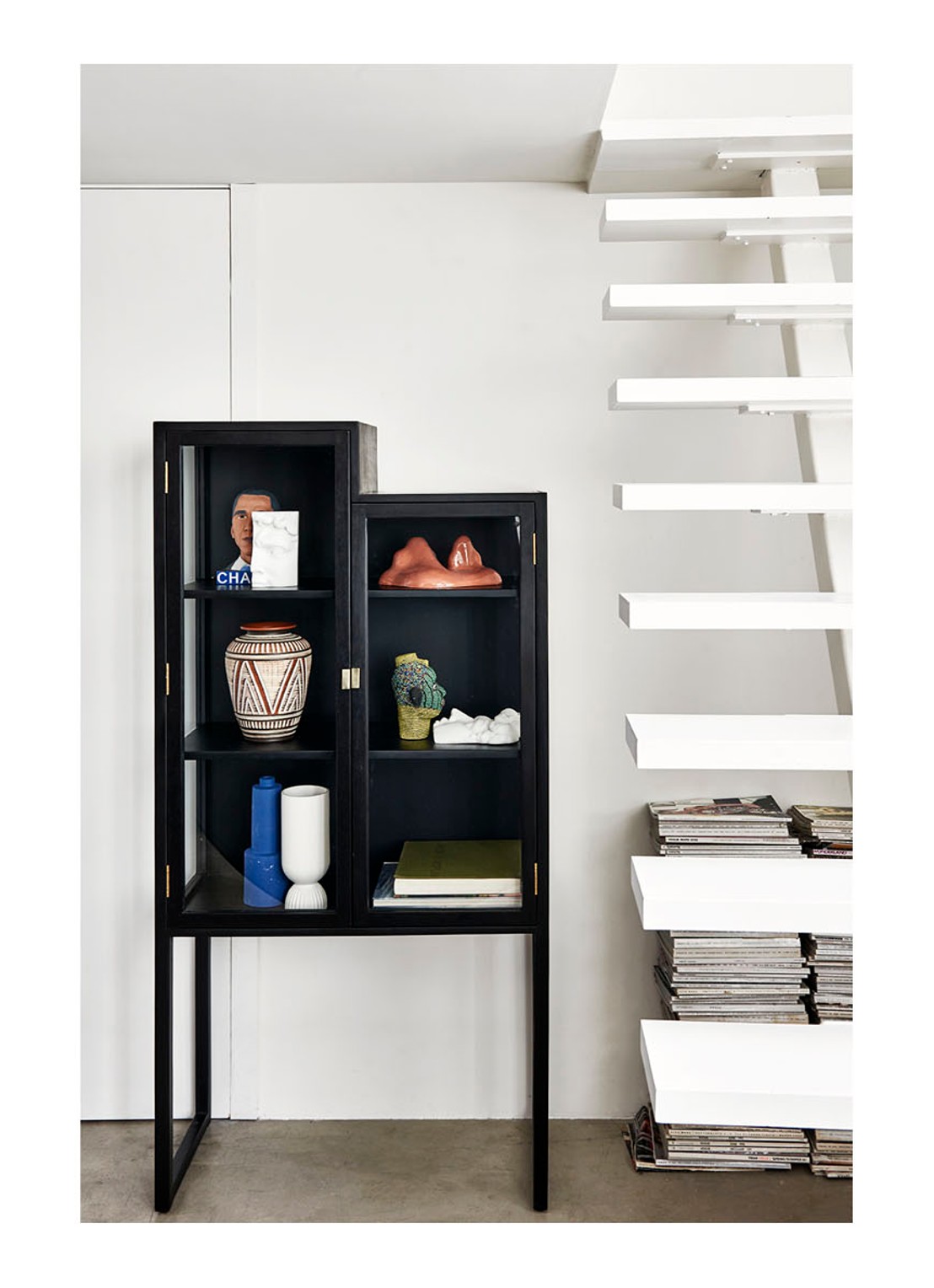 HKliving David Brick Fragment 16 cm - voorkant 2 wit