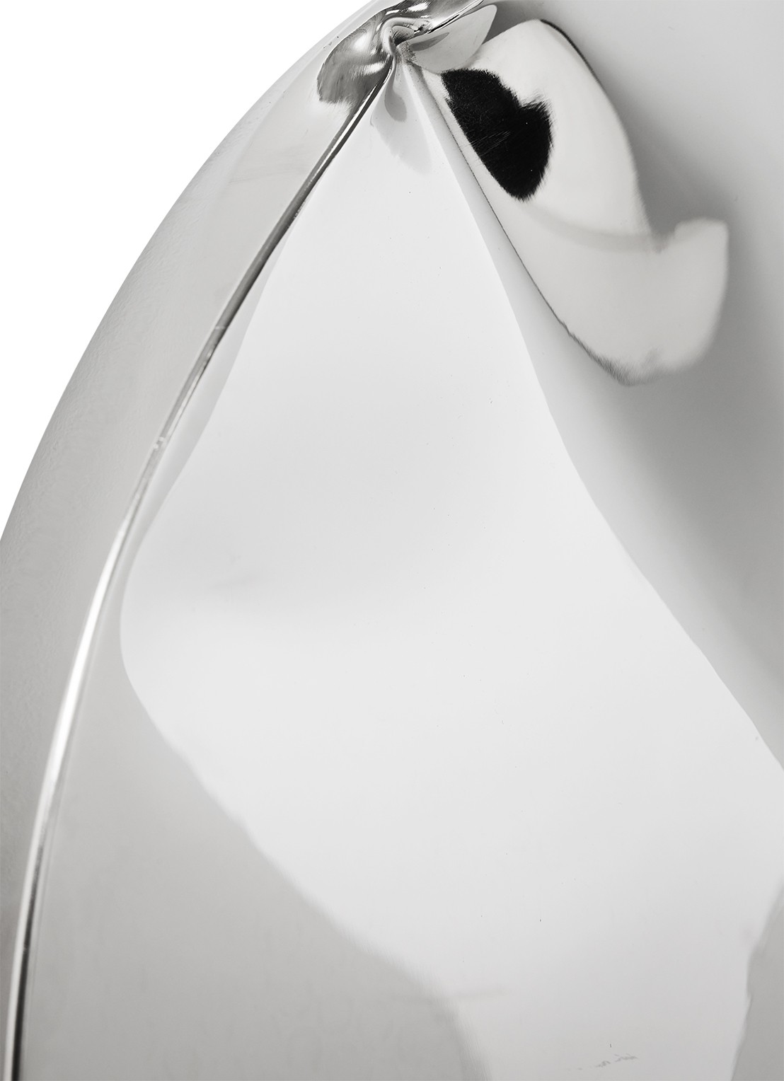 HKliving Dent wandelement 68 cm - achterkant 5 zilver