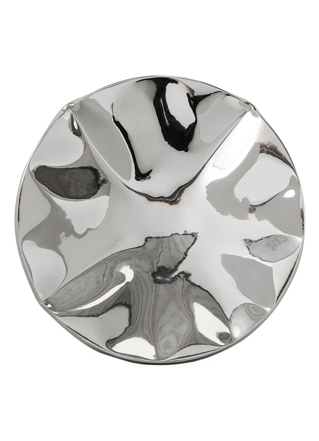 HKliving Dent wandelement 68 cm - voorkant zilver