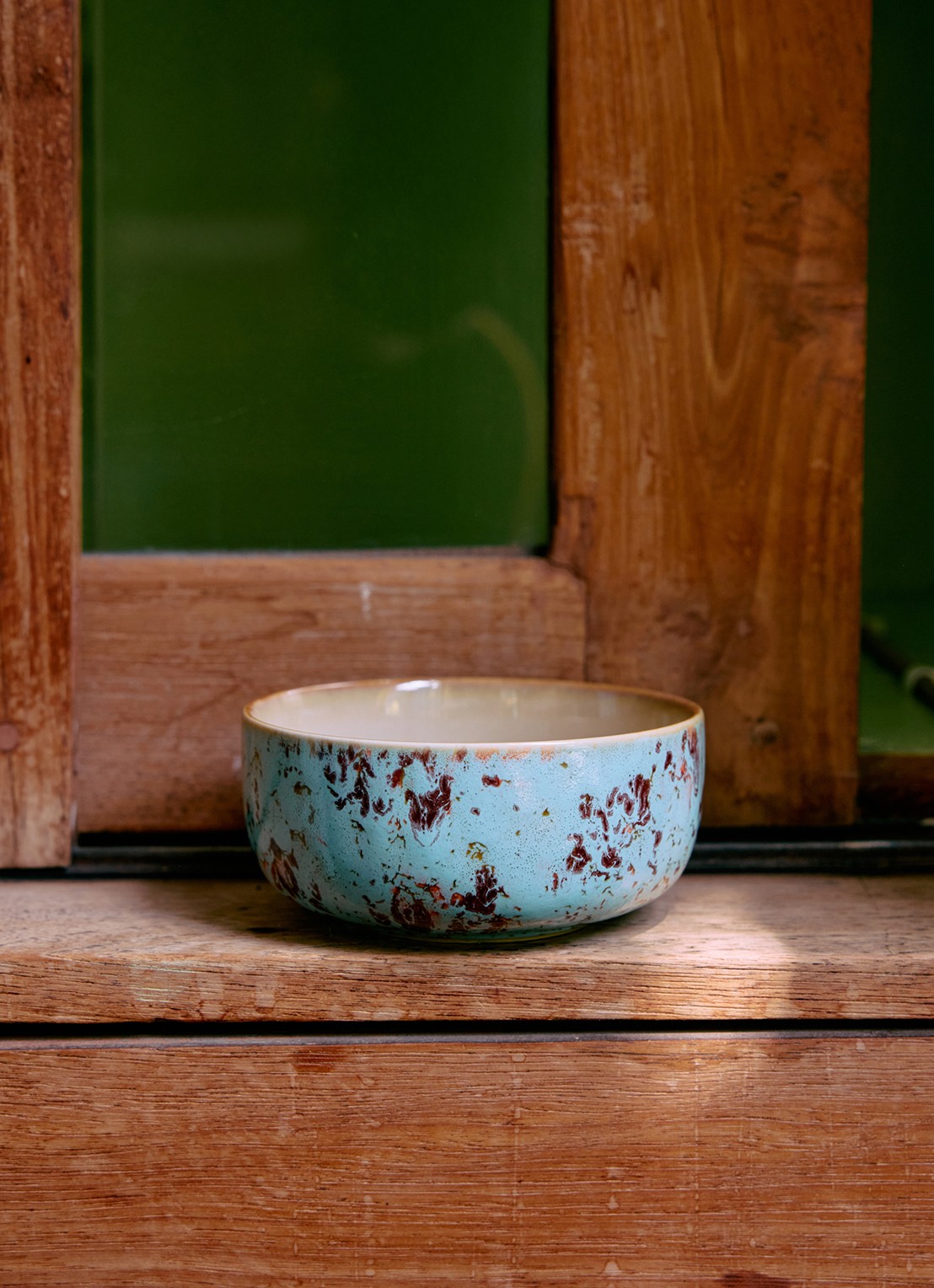 HKliving Dessert kom 12,5 cm - detail 2 turquoise
