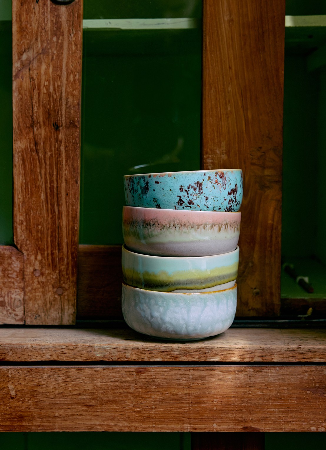 HKliving Dessert kom 12,5 cm - detail 3 turquoise