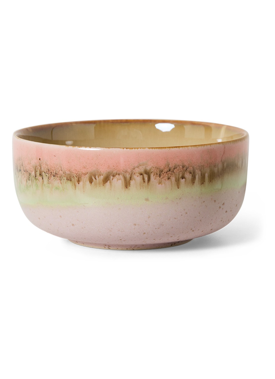 HKliving Dessert kom 12,5 cm - voorkant roze