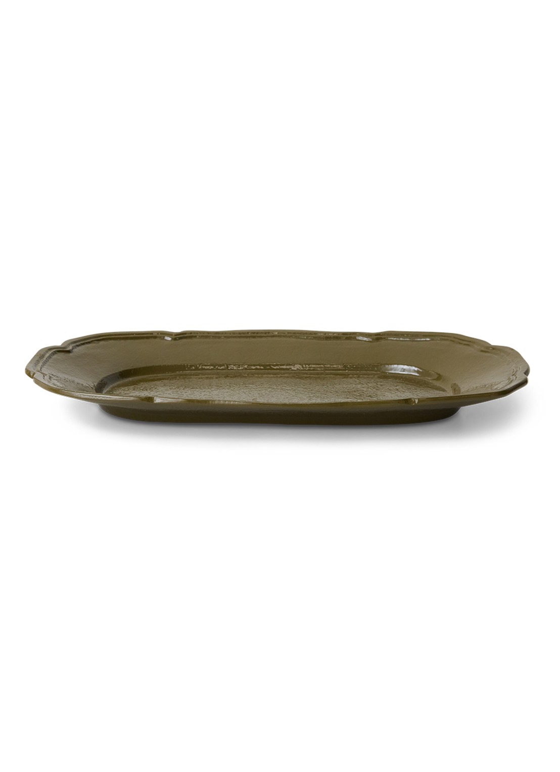HKliving Dienblad 22,5 x 13 cm - achterkant 4 groen