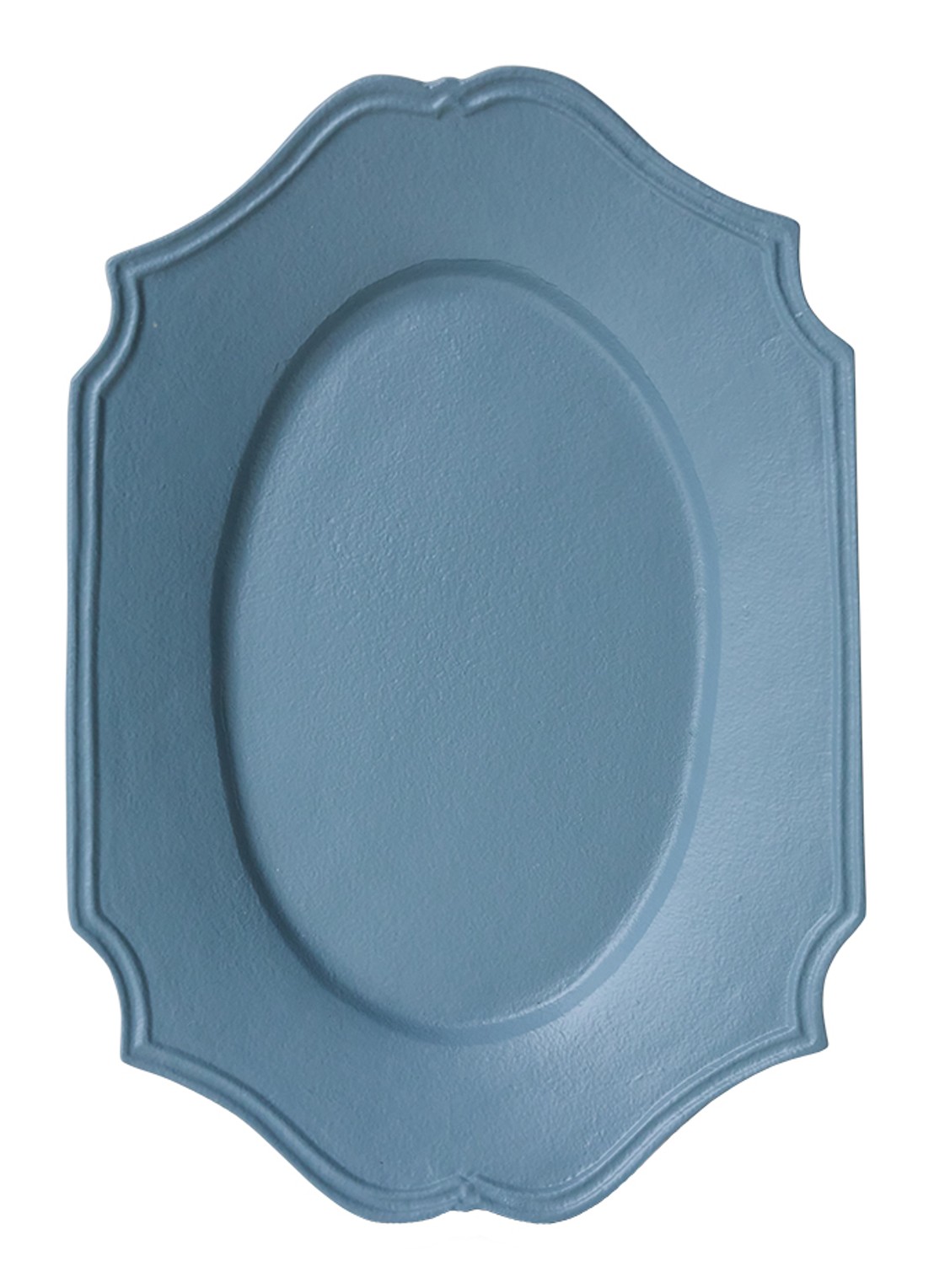 HKliving Dienblad 35,5 x 24,5 cm - voorkant blauw