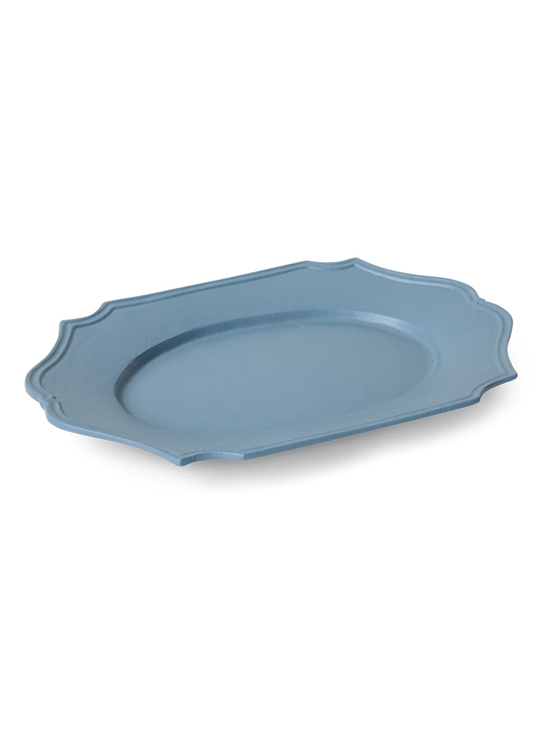 HKliving Dienblad 35,5 x 24,5 cm - voorkant 2 blauw